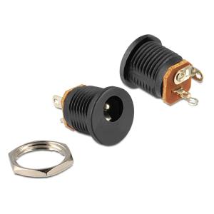 DELOCK βύσμα τροφοδοσίας DC 2.1 x 5.5mm 65503 | Καλώδια - Αντάπτορες | elabstore.gr