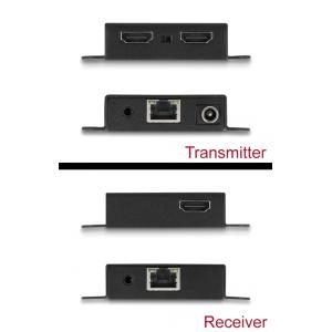 DELOCK HDMI video extender 65832, Cat.6 έως 70m, Power Over Cable, 4K | Καλώδια - Αντάπτορες | elabstore.gr