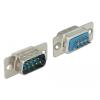 DELOCK Connector Σειριακής θύρας Sub-D9 με ακίδες, male | Καλώδια - Αντάπτορες | elabstore.gr