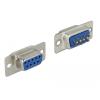 DELOCK Connector Σειριακής θύρας Sub-D9 με ακίδες, female | Καλώδια - Αντάπτορες | elabstore.gr