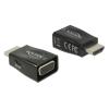 DELOCK αντάπτορας HDMI σε VGA & micro USB 65902, 1920x1200p, μαύρος | Καλώδια - Αντάπτορες | elabstore.gr