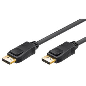 GOOBAY καλώδιο DisplayPort 1.2 VESA 65923, 4K 3D, 2m, μαύρο | Καλώδια - Αντάπτορες | elabstore.gr