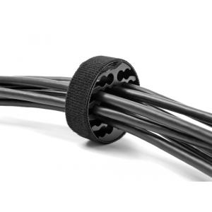 DELOCK οργανωτής καλωδίων 66057 με δεματικό τύπου velcro, 24 καλωδίων | Καλώδια - Αντάπτορες | elabstore.gr