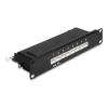 DELOCK patch panel 66872 για καμπίνα δικτύου 10"/1U, 8x ports, μαύρο | Εξοπλισμός IT | elabstore.gr