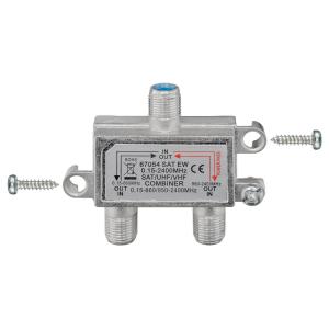GOOBAY SAT-TV combiner 67054, 0.15 MHz - 2400MHz, 100dB | eLabstore.gr GOOBAY SAT-TV combiner 67054, 0.15 MHz - 2400MHz, 100dB | Εικόνα & Ήχος | elabstore.gr