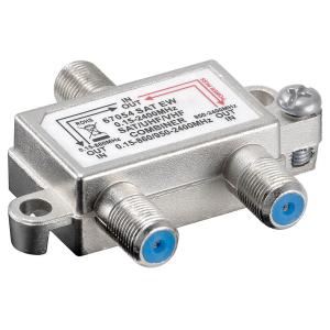 GOOBAY SAT-TV combiner 67054, 0.15 MHz - 2400MHz, 100dB | Εικόνα & Ήχος | elabstore.gr