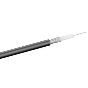 GOOBAY καλώδιο CCTV 67091, RG 59, 75Ω, CCS, 100m, μαύρο | Καλώδια - Αντάπτορες | elabstore.gr