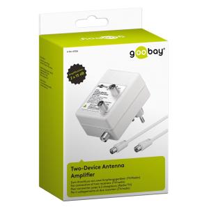 GOOBAY ενισχυτής κεραίας 67226, 2 συσκευές, DVB-T DVB-T2 DVB-C, λευκός | eLabstore.gr GOOBAY ενισχυτής κεραίας 67226, 2 συσκευές, DVB-T DVB-T2 DVB-C, λευκός | Εικόνα & Ήχος | elabstore.gr