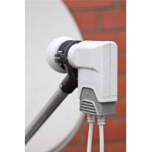 GOOBAY universal twin LNB για 2 συσκευές 67270, DVB-S2 | Εικόνα & Ήχος | elabstore.gr