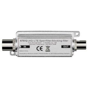 GOOBAY φίλτρο μπλοκαρίσματος LTE/4G 67512, coaxial, 5-790 MHz, ασημί | eLabstore.gr GOOBAY φίλτρο μπλοκαρίσματος LTE/4G 67512, coaxial, 5-790 MHz, ασημί | Εικόνα & Ήχος | elabstore.gr
