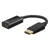 GOOBAY καλώδιο DisplayPort σε HDMI 67881, 8K, 0.1m, μαύρο | Καλώδια - Αντάπτορες | elabstore.gr