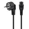 GOOBAY καλώδιο τροφοδοσίας 68004, γωνιακό, 0.75mm², 1.8m, μαύρο | eLabstore.gr GOOBAY καλώδιο τροφοδοσίας 68004, γωνιακό, 0.75mm², 1.8m, μαύρο | Καλώδια - Αντάπτορες | elabstore.gr