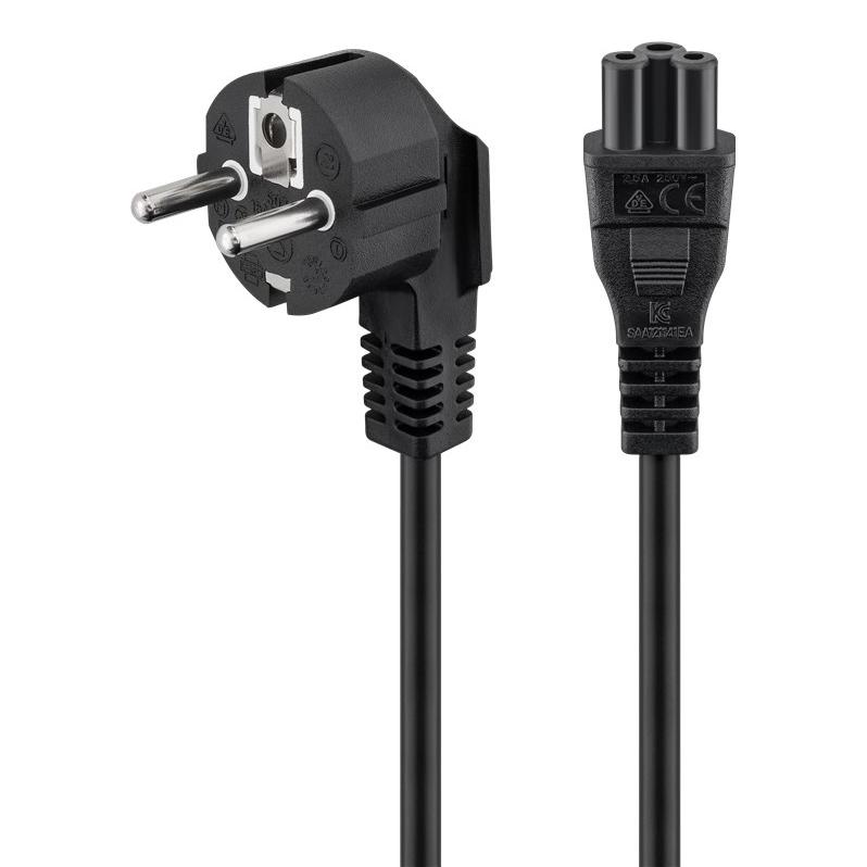 GOOBAY καλώδιο τροφοδοσίας 68004, γωνιακό, 0.75mm², 1.8m, μαύρο | eLabstore.gr GOOBAY καλώδιο τροφοδοσίας 68004, γωνιακό, 0.75mm², 1.8m, μαύρο | Καλώδια - Αντάπτορες | elabstore.gr