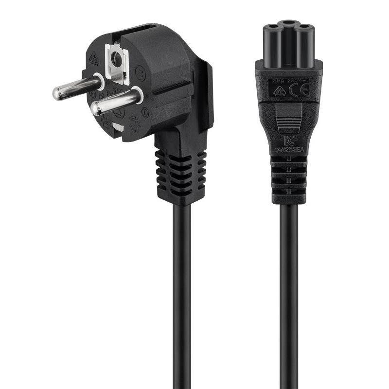 GOOBAY καλώδιο τροφοδοσίας 68004, γωνιακό, 0.75mm², 1.8m, μαύρο | eLabstore.gr GOOBAY καλώδιο τροφοδοσίας 68004, γωνιακό, 0.75mm², 1.8m, μαύρο | Καλώδια - Αντάπτορες | elabstore.gr