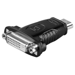 GOOBAY aντάπτορας HDMI σε DVI-D Dual-Link 68098, μαύρος | Καλώδια - Αντάπτορες | elabstore.gr