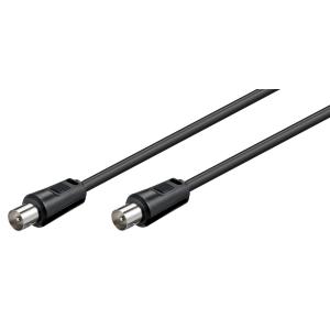 GOOBAY καλώδιο κεραίας αρσενικό 68148, <70dB, CCS, 2.5m, μαύρο | Καλώδια - Αντάπτορες | elabstore.gr