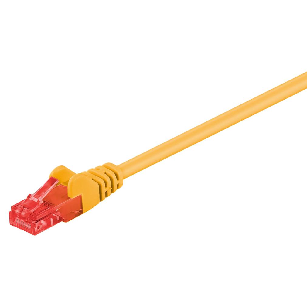 GΟOBAY καλώδιο UTP Cat 6 68408, CCA, 24AWG, PVC, 3m, κίτρινο | eLabstore.gr GΟOBAY καλώδιο UTP Cat 6 68408, CCA, 24AWG, PVC, 3m, κίτρινο | Καλώδια - Αντάπτορες | elabstore.gr