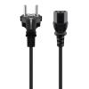 GOOBAY καλώδιο τροφοδοσίας 68605, 0.75mm², 1.5m, μαύρο | Καλώδια - Αντάπτορες | elabstore.gr