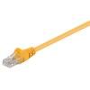 GΟOBAY καλώδιο UTP Cat 5e 68610, CCA, 27AWG, PVC, 0.25m, κίτρινο | Καλώδια - Αντάπτορες | elabstore.gr