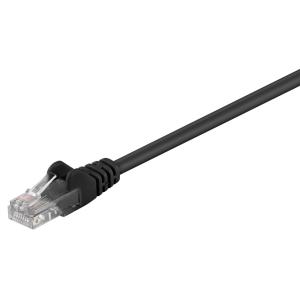 GΟOBAY καλώδιο UTP Cat 5e 68644, CCA, 27AWG, PVC, 1m, μαύρο | Καλώδια - Αντάπτορες | elabstore.gr
