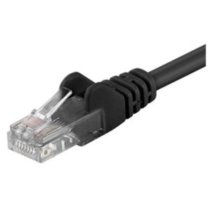 GΟOBAY καλώδιο UTP Cat 5e 68649, CCA, 27AWG, PVC, 3m, μαύρο | Καλώδια - Αντάπτορες | elabstore.gr