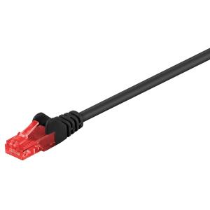 GΟOBAY καλώδιο UTP Cat 6 68682, CCA, 24AWG, PVC, 3m, μαύρο | Καλώδια - Αντάπτορες | elabstore.gr