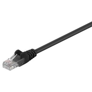 GΟOBAY καλώδιο UTP Cat 5e 68703, CCA, 27AWG, PVC, 0.25m, μαύρο | Καλώδια - Αντάπτορες | elabstore.gr