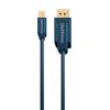 CLICKTRONIC καλώδιο DisplayPort σε DisplayPort Mini 70738, 2m, μπλε | Καλώδια - Αντάπτορες | elabstore.gr