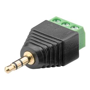 GOOBAY βύσμα 3.5mm σε Terminal Block 3-pin 76745, 10τμχ | Καλώδια - Αντάπτορες | elabstore.gr