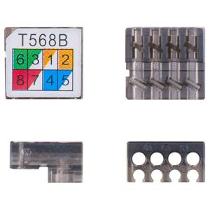 GOOBAY σύνδεσμος καλωδίων CAT 6 79577, STP, toolfree | Καλώδια - Αντάπτορες | elabstore.gr