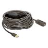 DELOCK καλώδιο USB 2.0 αρσενικό σε θηλυκό 82689, 480Mbps, 15m, μαύρο | eLabstore.gr DELOCK καλώδιο USB 2.0 αρσενικό σε θηλυκό 82689, 480Mbps, 15m, μαύρο | Καλώδια - Αντάπτορες | elabstore.gr