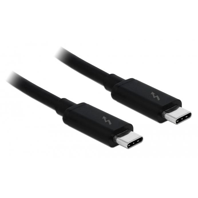 DELOCK καλώδιο USB Type-C 84846, Thunderbolt3, 100W, 20Gbps, 1.5m, μαύρο | eLabstore.gr DELOCK καλώδιο USB Type-C 84846, Thunderbolt3, 100W, 20Gbps, 1.5m, μαύρο | Καλώδια - Αντάπτορες | elabstore.gr