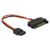 DELOCK καλώδιο SATA 15pin σε SATA 6pin 84873, 10cm | Καλώδια - Αντάπτορες | elabstore.gr