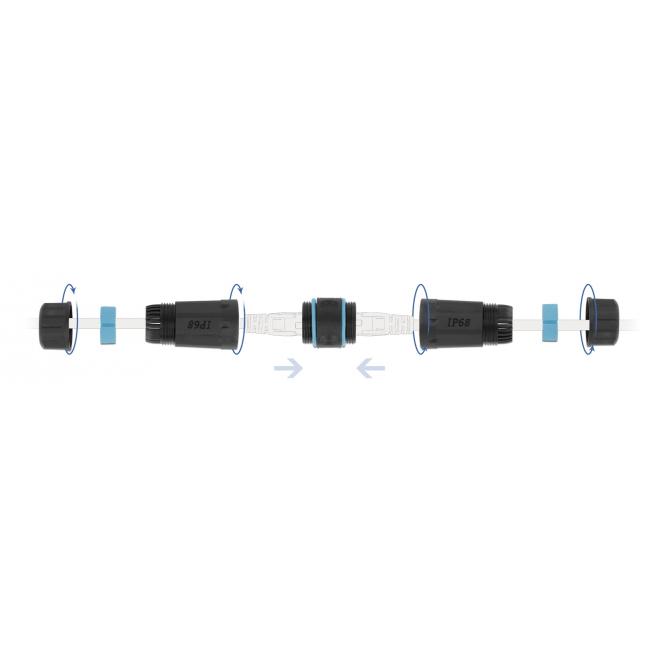 DELOCK αδιάβροχος αμφίδρομος σύνδεσμος RJ45 Cat.6A 86693, μπλε | eLabstore.gr DELOCK αδιάβροχος αμφίδρομος σύνδεσμος RJ45 Cat.6A 86693, μπλε | Καλώδια - Αντάπτορες | elabstore.gr