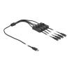 DELOCK καλώδιο USB Type-C σε 4x DC 5.5 x 2.1mm 86802, 1m, μαύρο | eLabstore.gr DELOCK καλώδιο USB Type-C σε 4x DC 5.5 x 2.1mm 86802, 1m, μαύρο | Καλώδια - Αντάπτορες | elabstore.gr