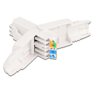 DELOCK βύσμα RJ45 CAT 6A UTP 86978, tool-free, λευκό | Καλώδια - Αντάπτορες | elabstore.gr