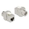 DELOCK keystone module RJ45 σε LSA 87032, Cat.6A, ασημί | eLabstore.gr DELOCK keystone module RJ45 σε LSA 87032, Cat.6A, ασημί | Εξοπλισμός IT | elabstore.gr