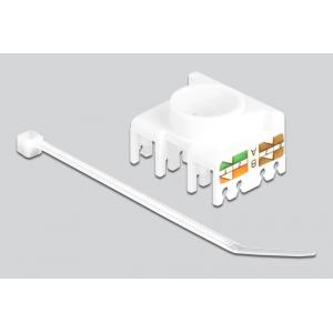 DELOCK keystone module RJ45 σε LSA 180° 87034, Cat.6A, λευκό | eLabstore.gr DELOCK keystone module RJ45 σε LSA 180° 87034, Cat.6A, λευκό | Εξοπλισμός IT | elabstore.gr