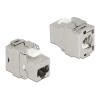 DELOCK keystone module RJ45 σε LSA 180° 87032, Cat.6A, ασημί | eLabstore.gr DELOCK keystone module RJ45 σε LSA 180° 87032, Cat.6A, ασημί | Εξοπλισμός IT | elabstore.gr