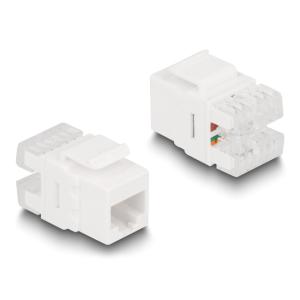 DELOCK σετ βάση Keystone 87104 με 3x Keystone module, RJ45/RJ11 Cat.6 | Εξοπλισμός IT | elabstore.gr