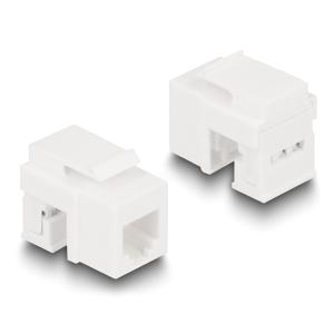 DELOCK σετ βάση Keystone 87104 με 3x Keystone module, RJ45/RJ11 Cat.6 | eLabstore.gr