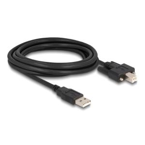 DELOCK καλώδιο USB σε USB Type B 87215, 3m, μαύρο | eLabstore.gr DELOCK καλώδιο USB σε USB Type B 87215, 3m, μαύρο | Καλώδια - Αντάπτορες | elabstore.gr