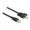 DELOCK καλώδιο USB σε USB Type B 87215, 3m, μαύρο | Καλώδια - Αντάπτορες | elabstore.gr