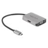 DELOCK αντάπτορας USB Type-C σε HDMI + VGA 87776, 4K, HDR, 20cm, ασημί | eLabstore.gr DELOCK αντάπτορας USB Type-C σε HDMI + VGA 87776, 4K, HDR, 20cm, ασημί | Καλώδια - Αντάπτορες | elabstore.gr