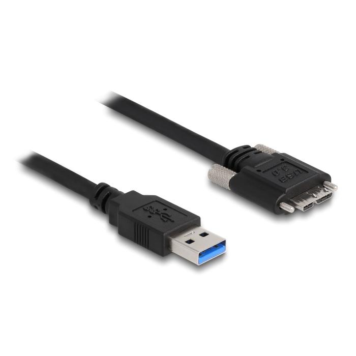 DELOCK καλώδιο USB 3.0 σε USB micro B 87798, 0.5m, μαύρο | eLabstore.gr DELOCK καλώδιο USB 3.0 σε USB micro B 87798, 0.5m, μαύρο | Καλώδια - Αντάπτορες | elabstore.gr