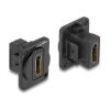 DELOCK module HDMI σε HDMI 87810 για D-Type υποδοχές XLR, μαύρο | Καλώδια - Αντάπτορες | elabstore.gr