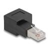 DELOCK αντάπτορας RJ45 Cat.6A 87864, αρσενικό σε θηλυκό, 90° right | Καλώδια - Αντάπτορες | elabstore.gr