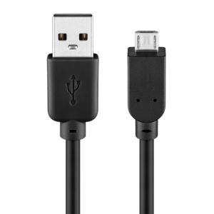 GOOBAY καλώδιο USB 2.0 σε Micro USB 93181, 1.5m, μαύρο | Καλώδια - Αντάπτορες | elabstore.gr