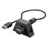 GOOBAY καλώδιο USB 2.0 σε USB (F) 93351, με bracket, copper, 2m, μαύρο | Καλώδια - Αντάπτορες | elabstore.gr