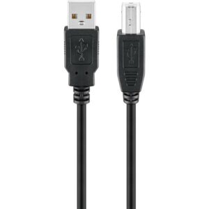 GOOBAY καλώδιο USB 2.0 σε USB Type B 93597, 3m, μαύρο | Καλώδια - Αντάπτορες | elabstore.gr